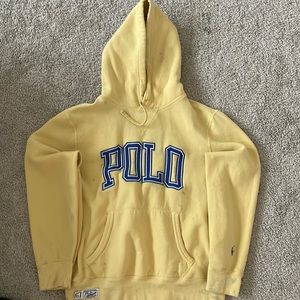 Yellow Polo Hoddie